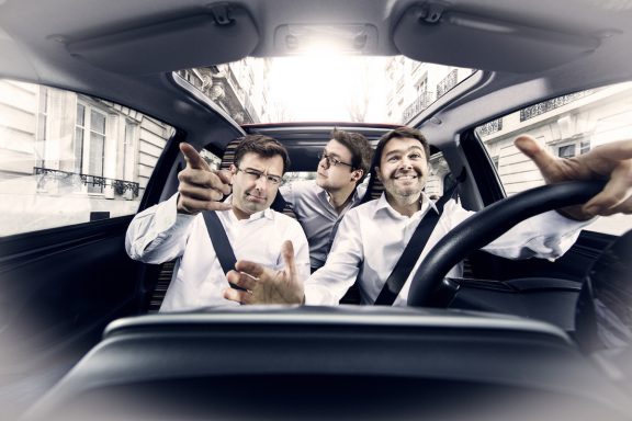 Los fundadores de BlaBlaCar: Nicolas Brusson, Francis Nappez y Frédéric Mazzella