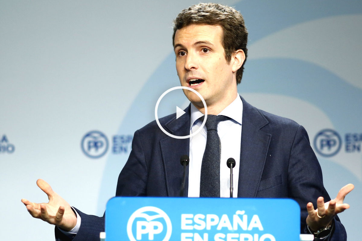 El vicesecretario de Comunicación del PP, Pablo Casado (Foto: Efe)