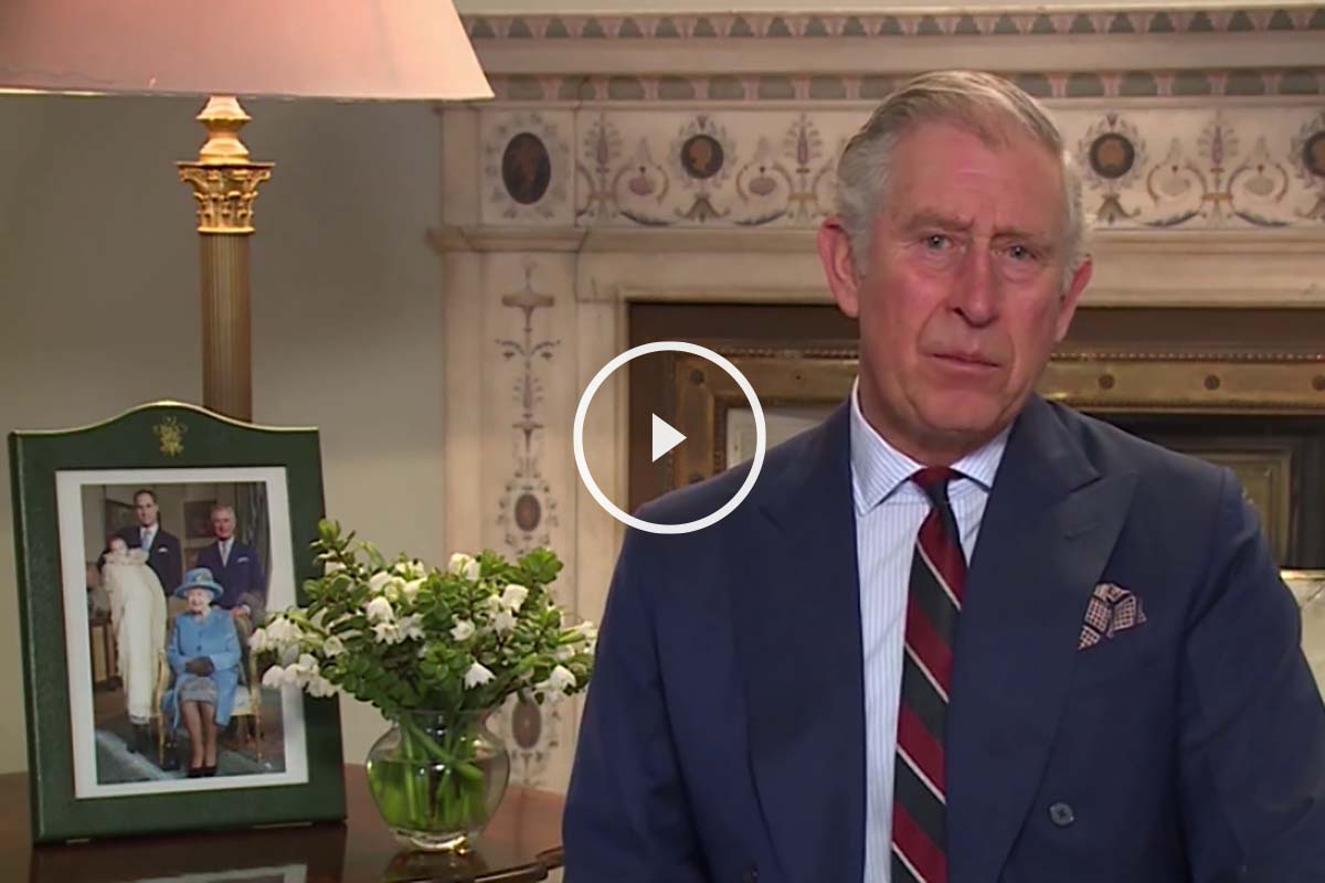 Aquí puedes ver la lectura del Príncipe de Gales. (Video: BBC)