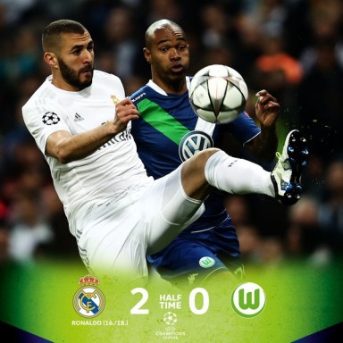 Real Madrid Vs Wolfsburgo: resumen, goles y resultado (3-0)