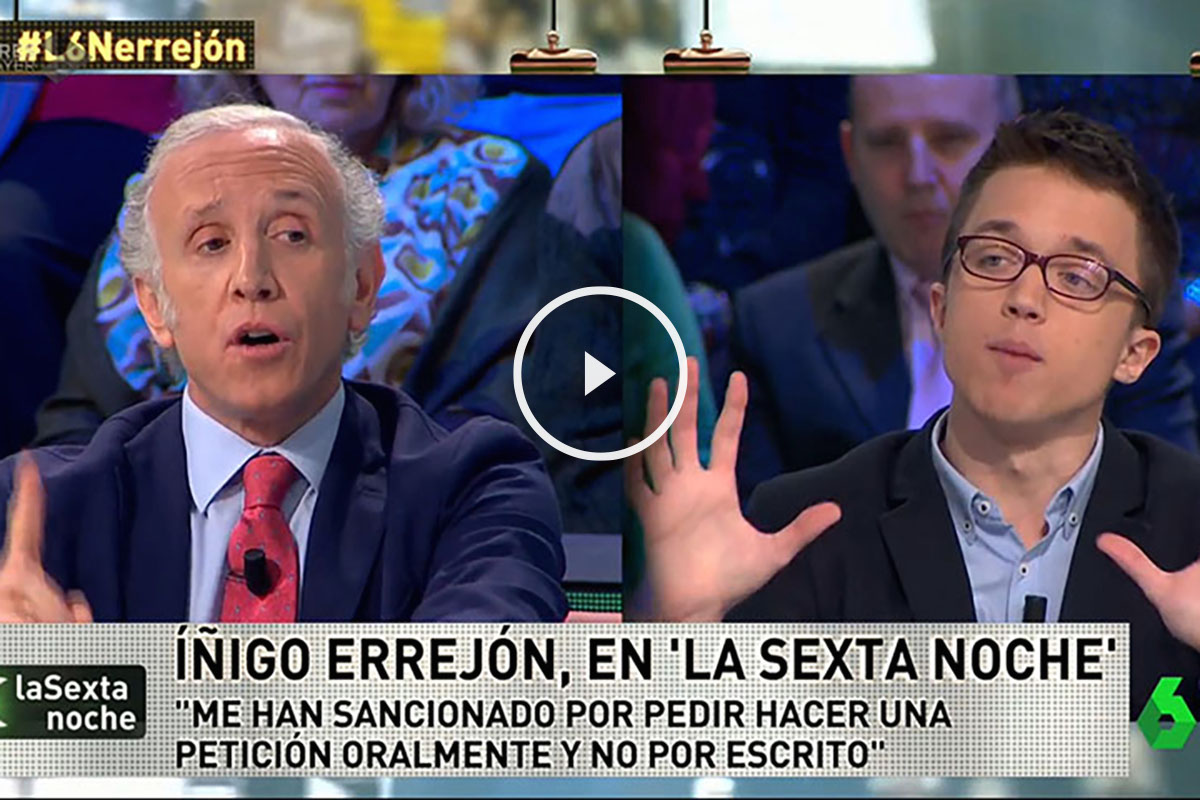 Íñigo Errejón en La Sexta Noche
