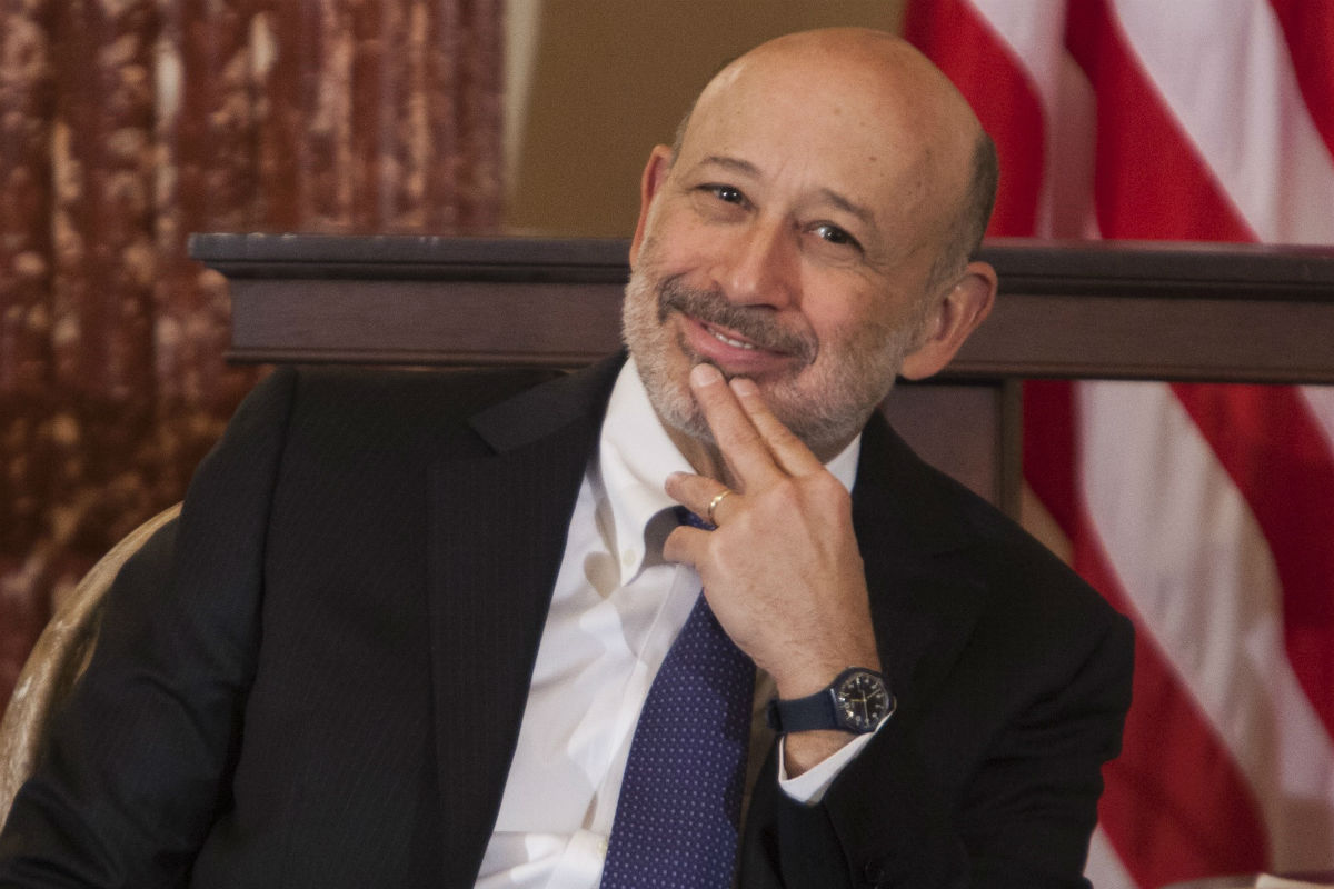 Lloyd C. Blankfein, director general de Goldman Sachs. (Foto: GETTY).