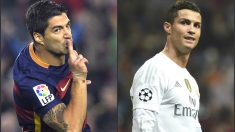 Luis Suárez y Cristiano Ronaldo.