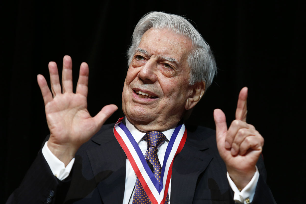 Mario Vargas Llosa. (Foto: AFP)