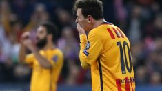 Messi se quedó sin marcar en el Calderón. (AFP)