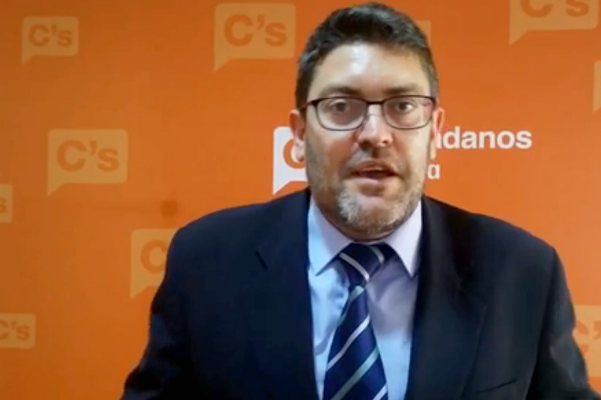 Miguez Sánchez, líder de Ciudadanos en Murcia.