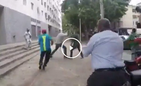 Brutal agresión al dirigente opositor venezolano Torrealba en Caracas