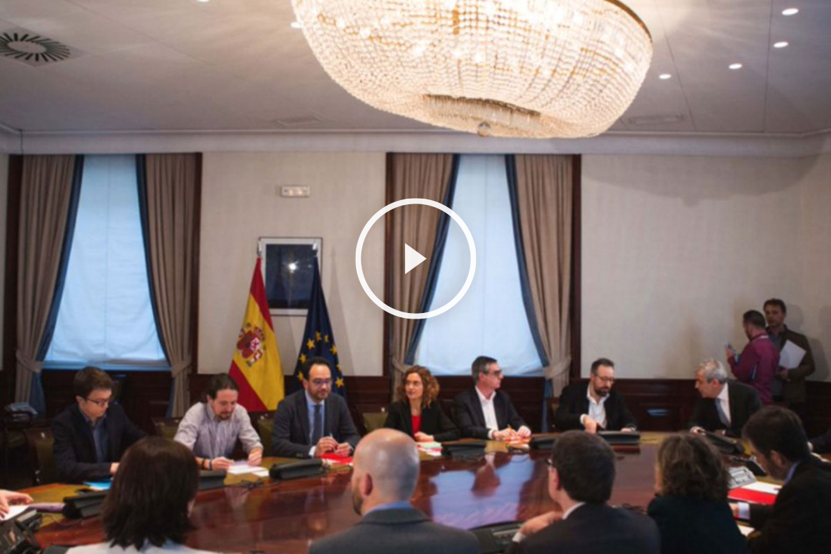 La reunión a tres, desde dentro