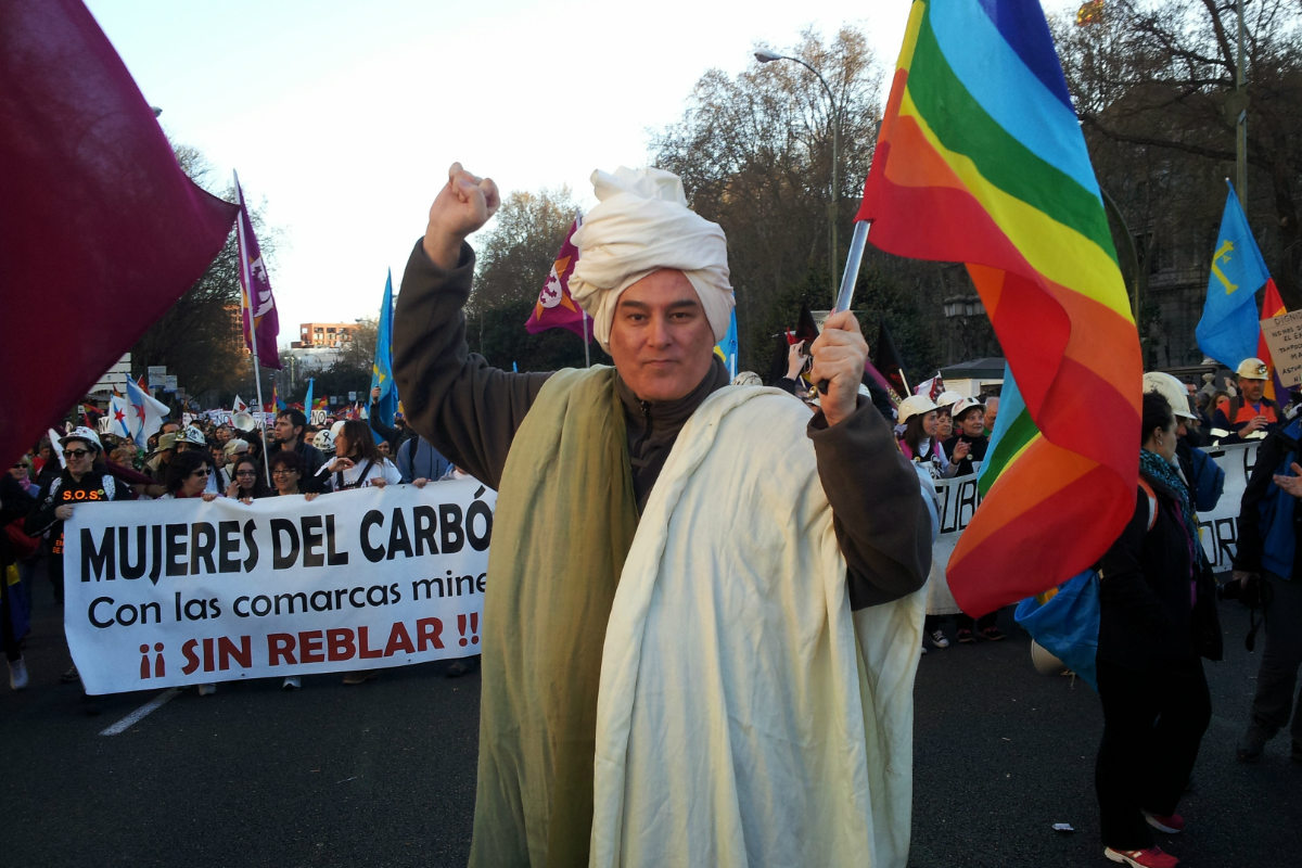 El activista era conocido por vestir con turbantes y por su activismo.