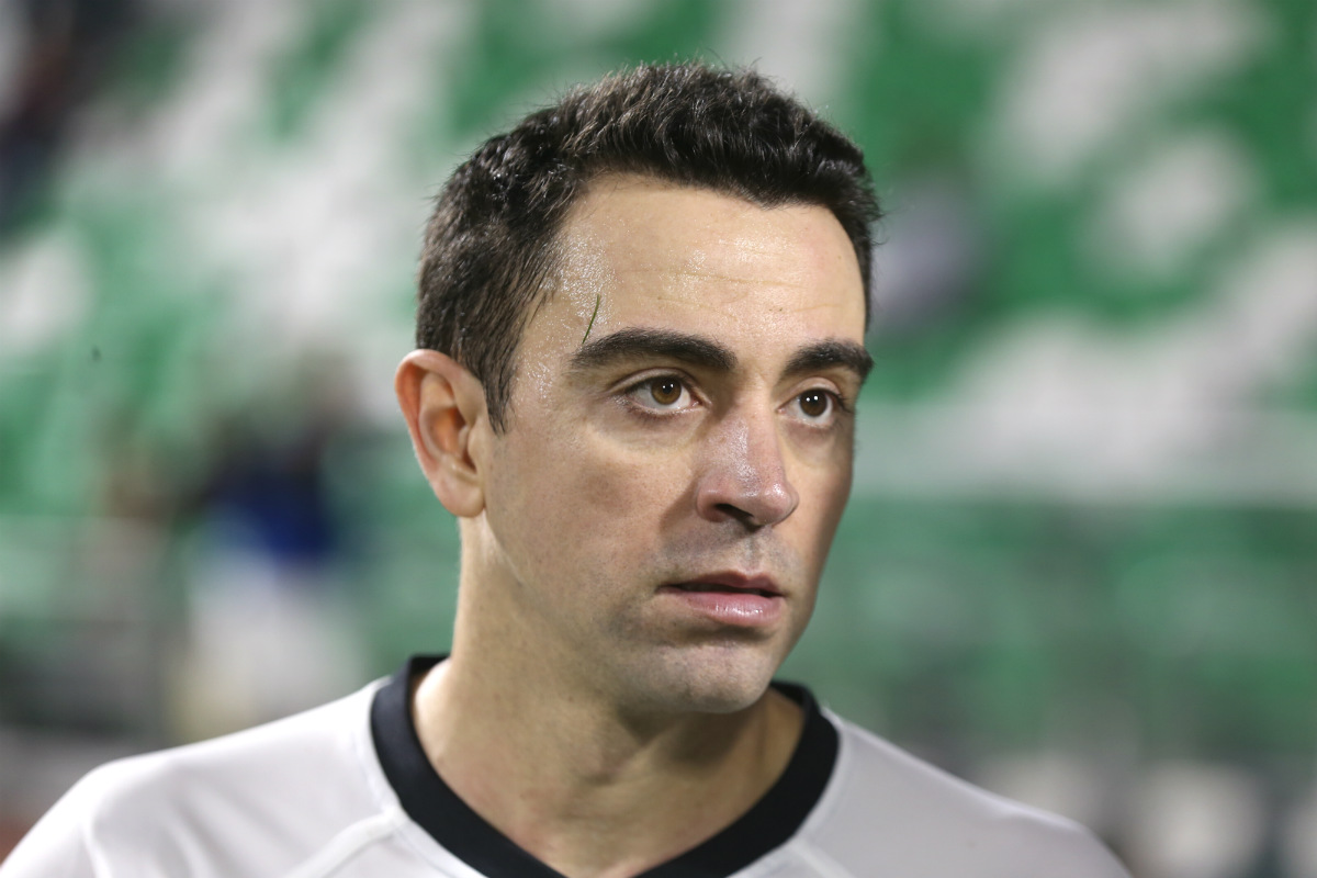 Xavi quiere dirigir al Barça. (AFP)
