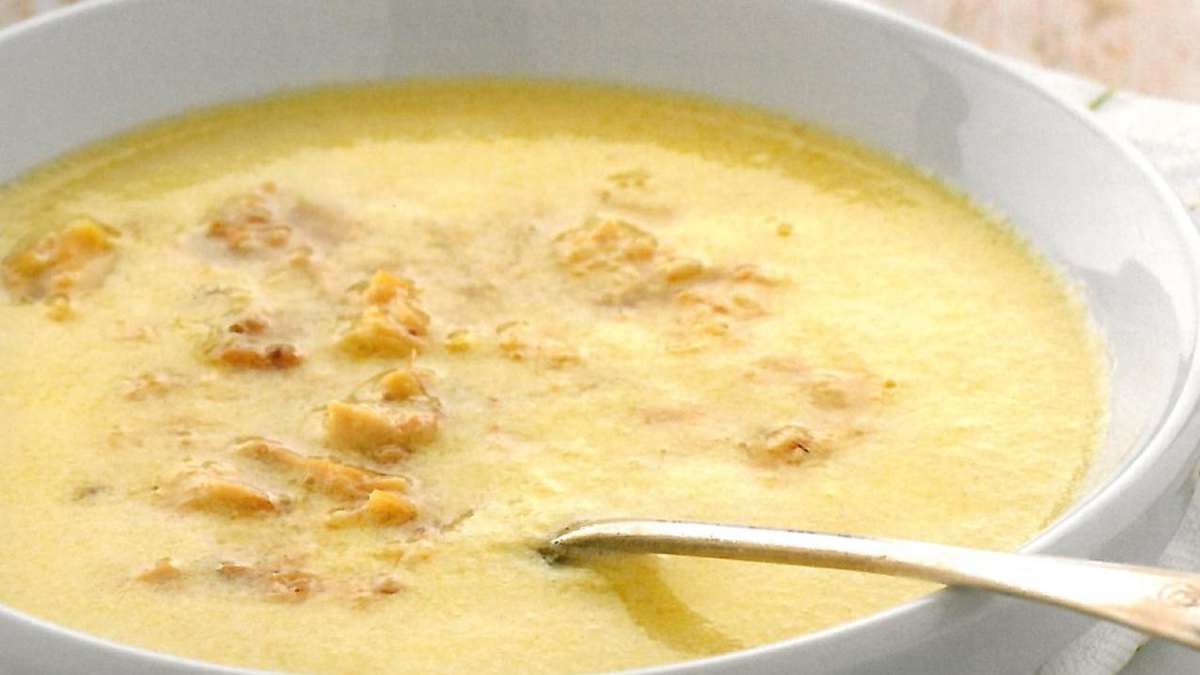 Receta de Sopa de verduras y pollo fácil (1)