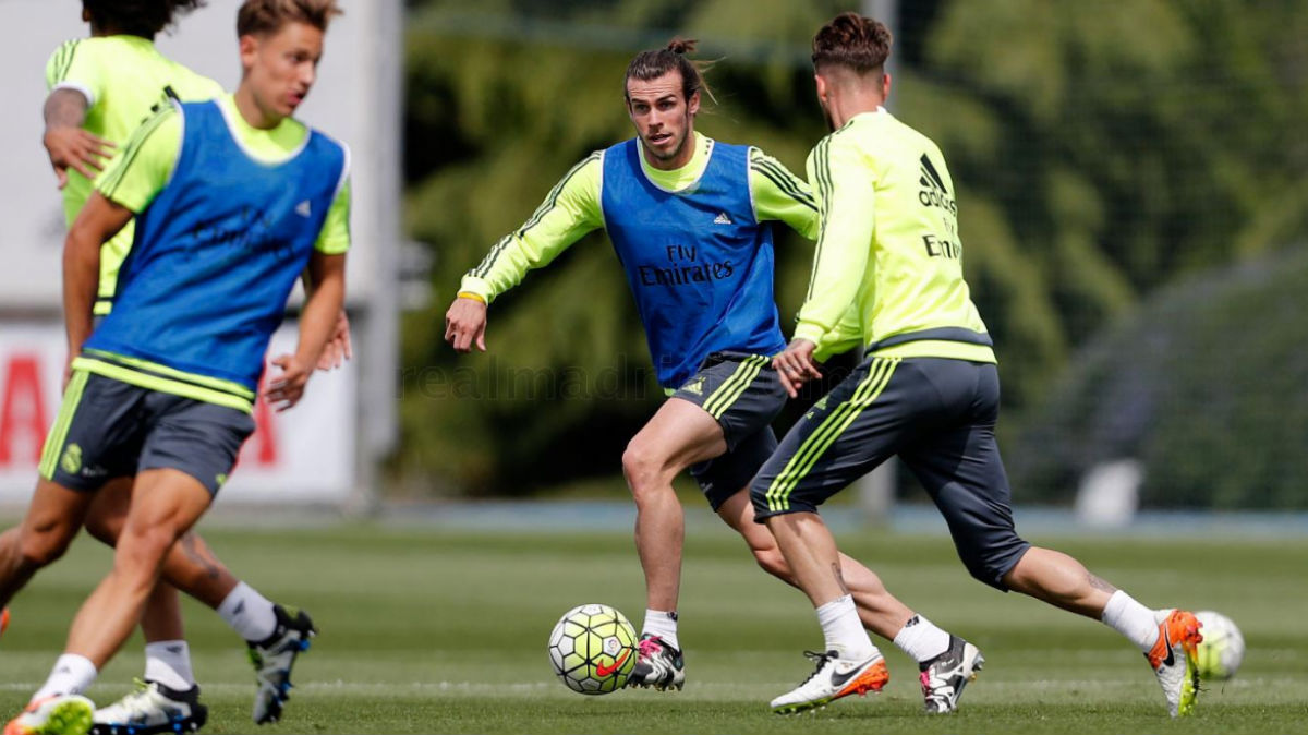 Bale apunta al Deportivo. (Imagen: realmadrid.com)