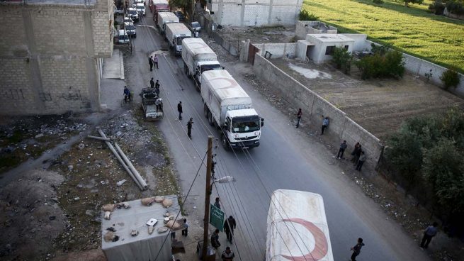 El ejército sirio bombardea la ciudad de Daraya tras impedir la entrada de un convoy con ayuda
