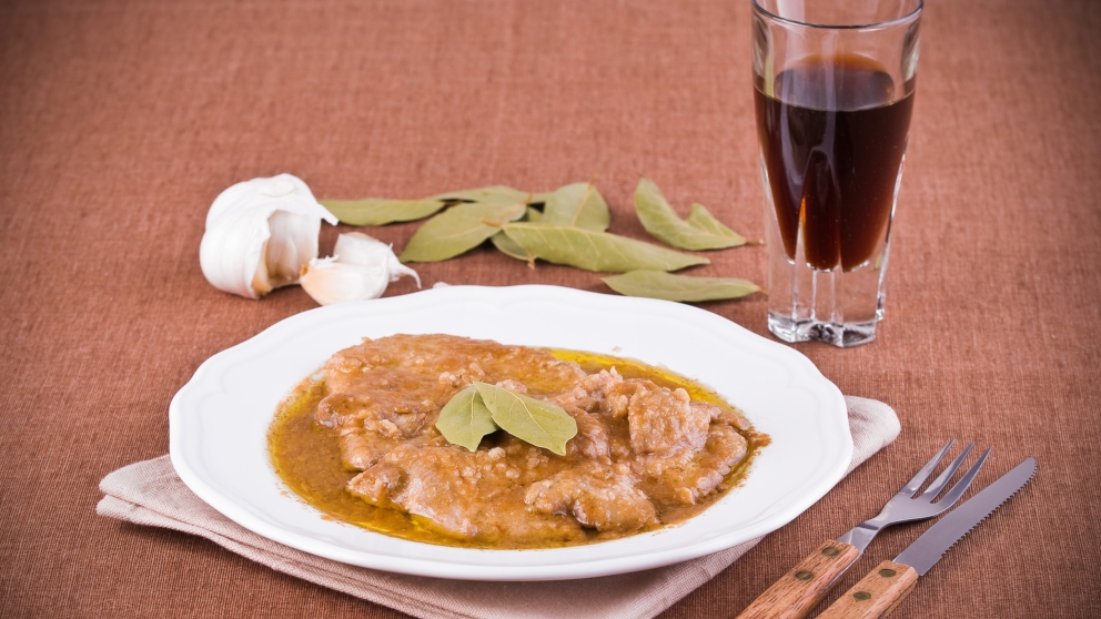 Escalopes al Jerez