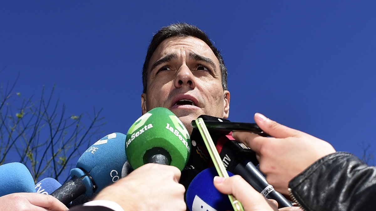 Pedro Sánchez. (Foto: AFP)