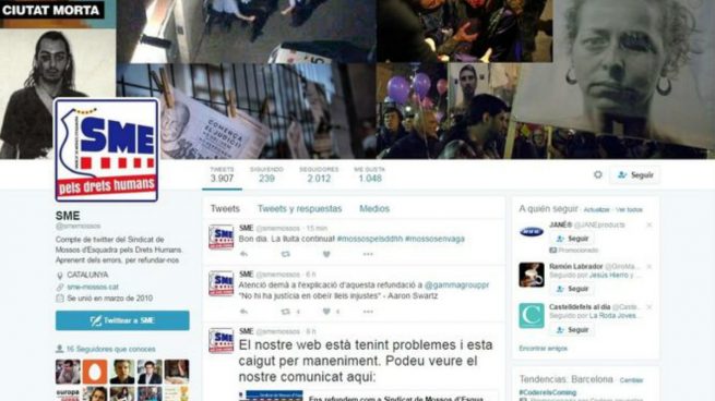 ‘Hackean’ el Twitter de los Mossos d’Esquadra y publican los datos personales de más de 5.000 agentes