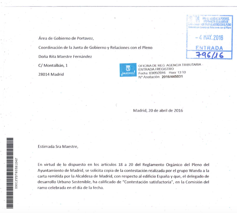 Solicitud del PP de la carta del grupo chino. (Clic para ampliar)