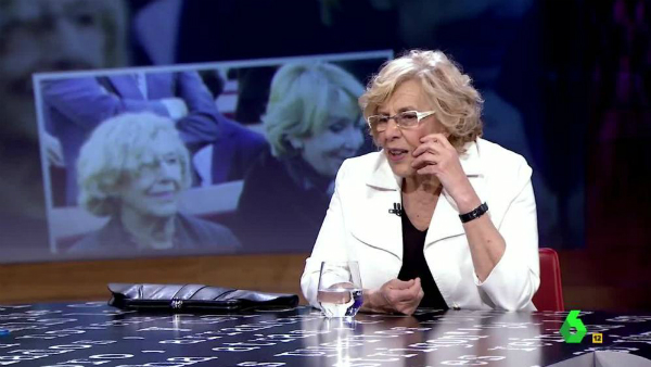 Manuela Carmena, entrevistada en ‘El Intermedio’ de LaSexta.