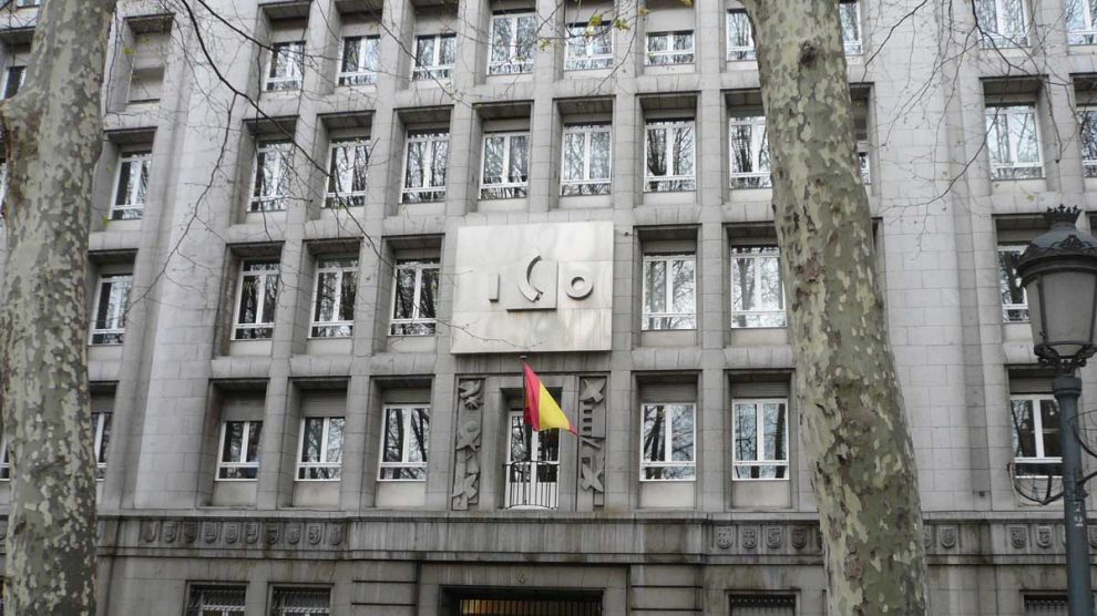 Fachada del edificio del Instituto de Crédito Oficial. (Foto: ICO)