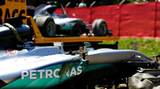 Mercedes-gate: Rosberg echó a Hamilton de la pista