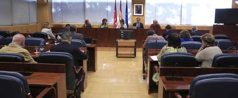 Comisión de investigación en la Asamblea de Madrid. (Foto: EFE)