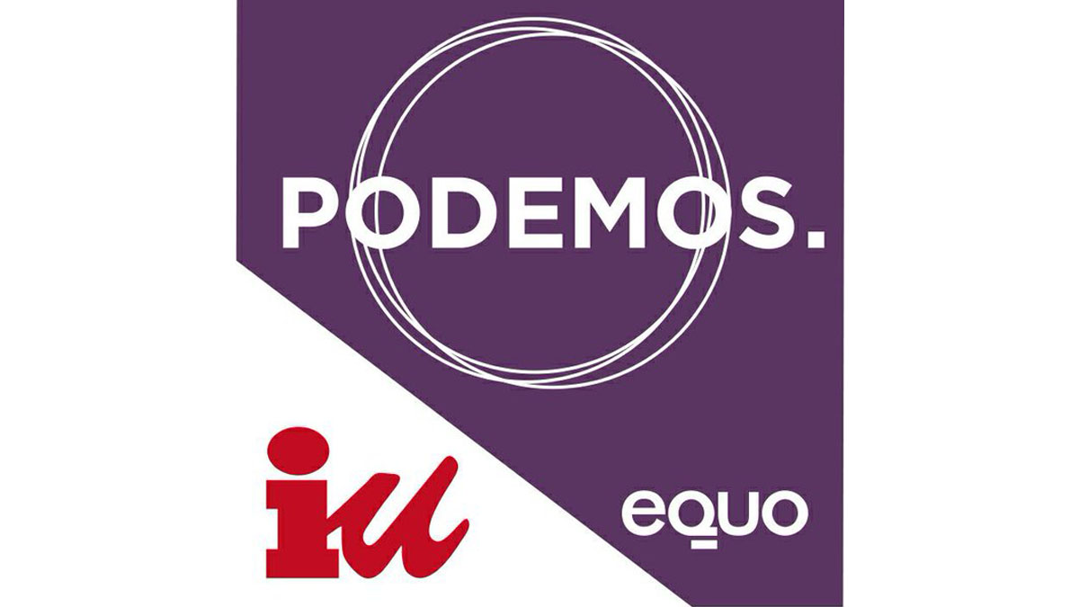 Logo de Unidos Podemos para las generales.