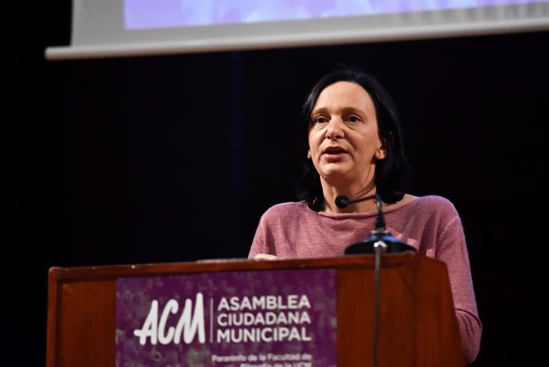 Bescansa ha sido la cabeza de cartel de un congreso fallido. (Foto: EFE)