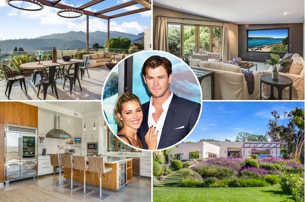 Elsa Pataky y Chris Hemsworth nueva casa en Malibú