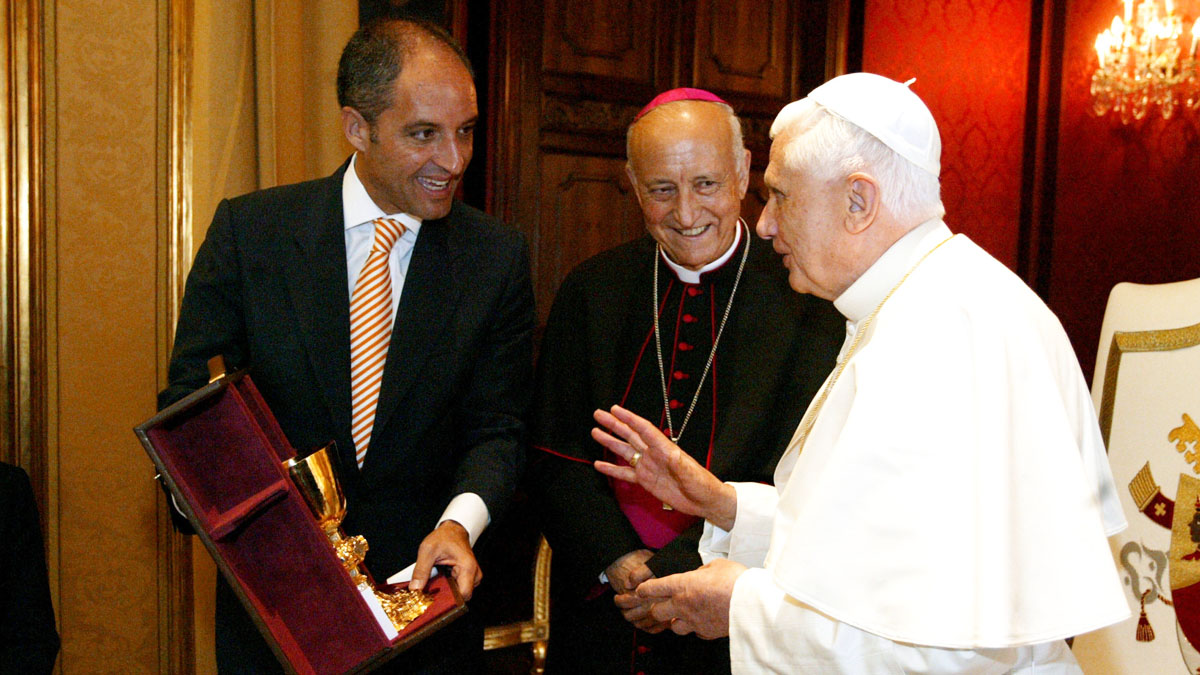 Visita de Benedicto XVI a Valencia en 2006. (Foto: Getty)