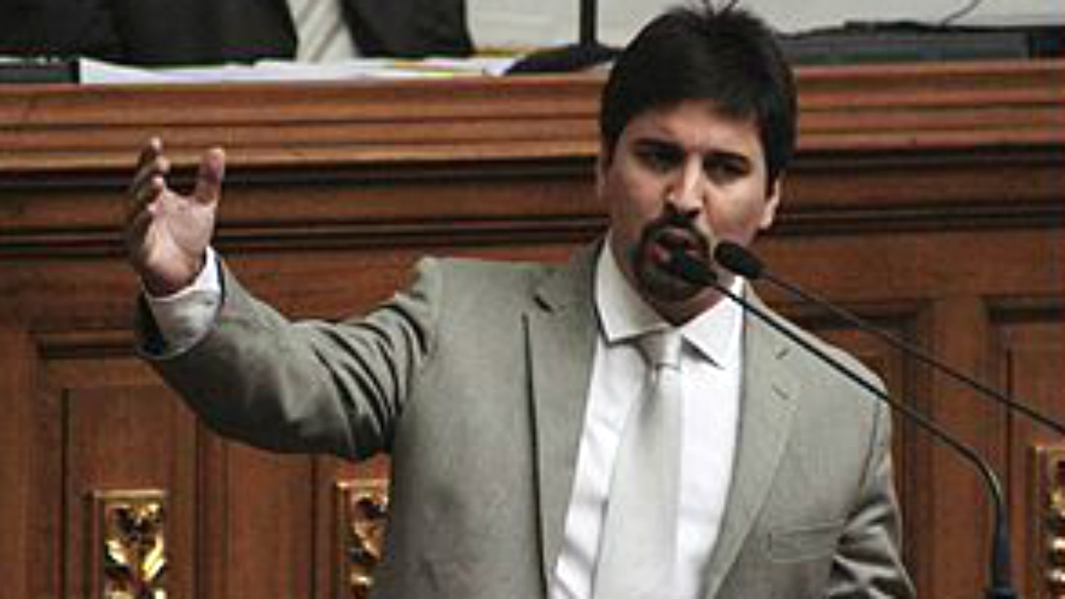 Freddy Guevara, líder opositor en la Asamblea de Venezuela.