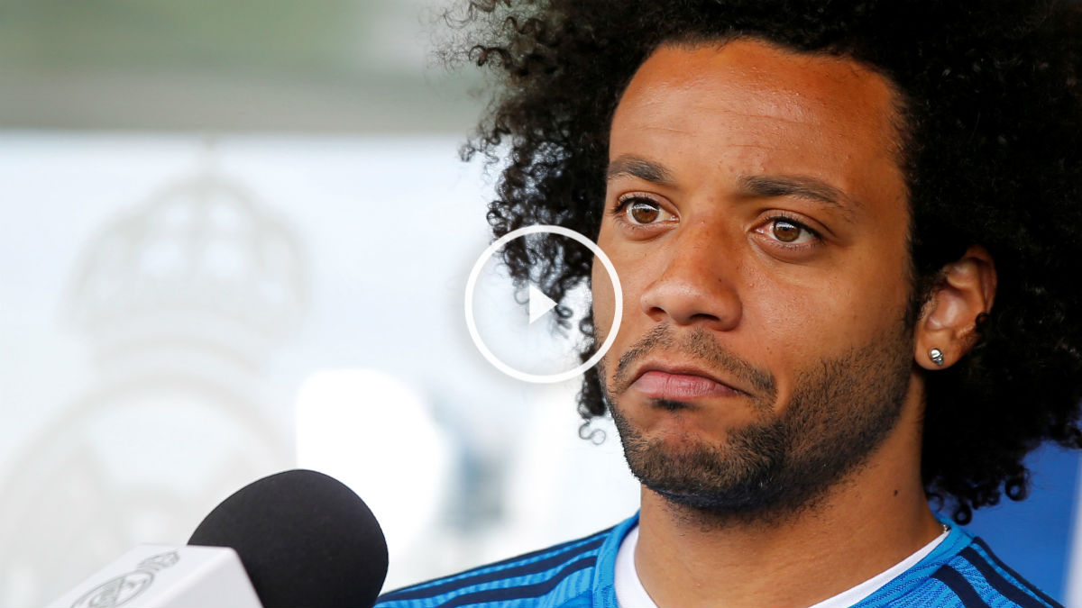 Marcelo atendió a los medios. (Reuters)