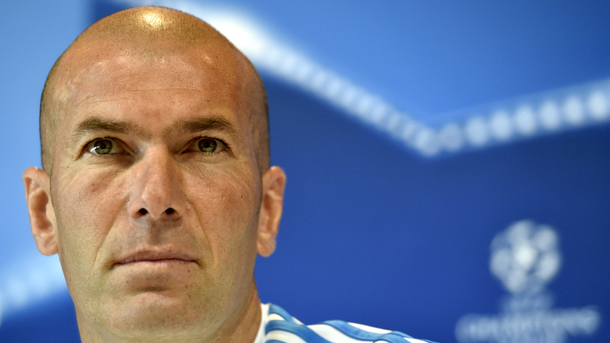 Zinedine Zidane, en el Open Media Day. (AFP)