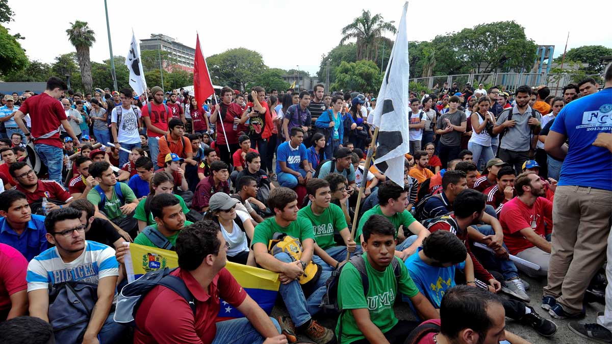 Protestas en Venezuela contra las políticas de Maduro (Foto: AFP)
