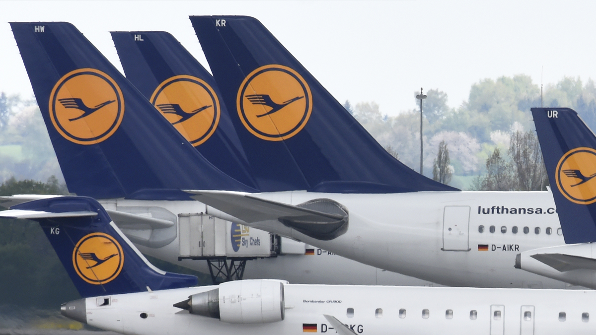 Aviones de Lufthansa. (Foto: AFP)