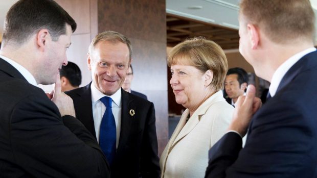 Tusk-Merkel