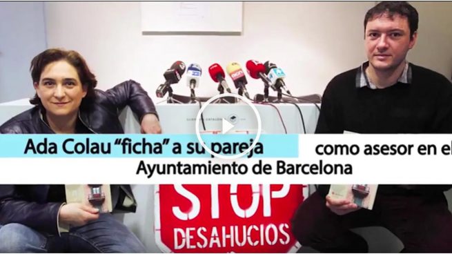 Un vídeo repasa la conversión en ‘casta’ de Ada Colau en un solo año como alcaldesa de Barcelona