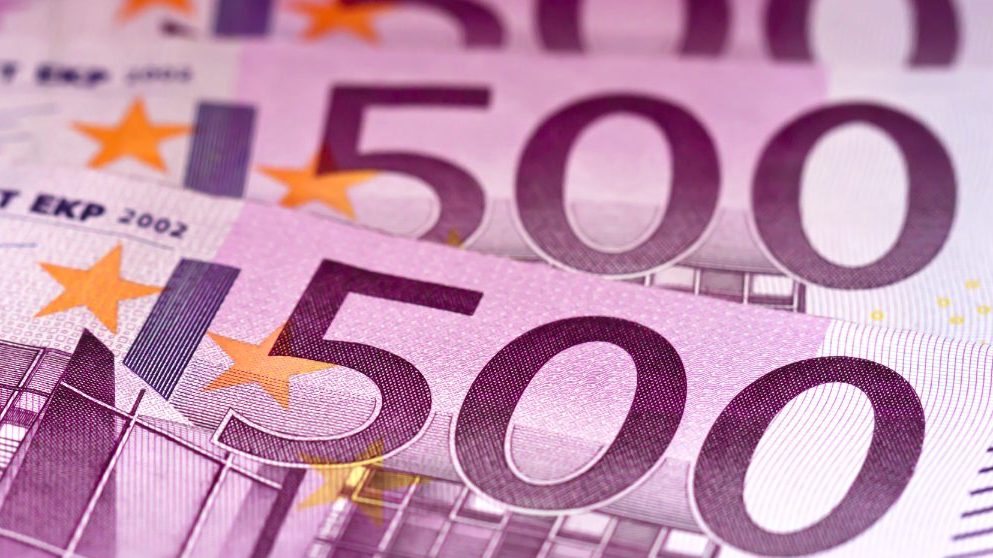 Billetes de 500 euros (Foto: GETTY/ISTOCK).