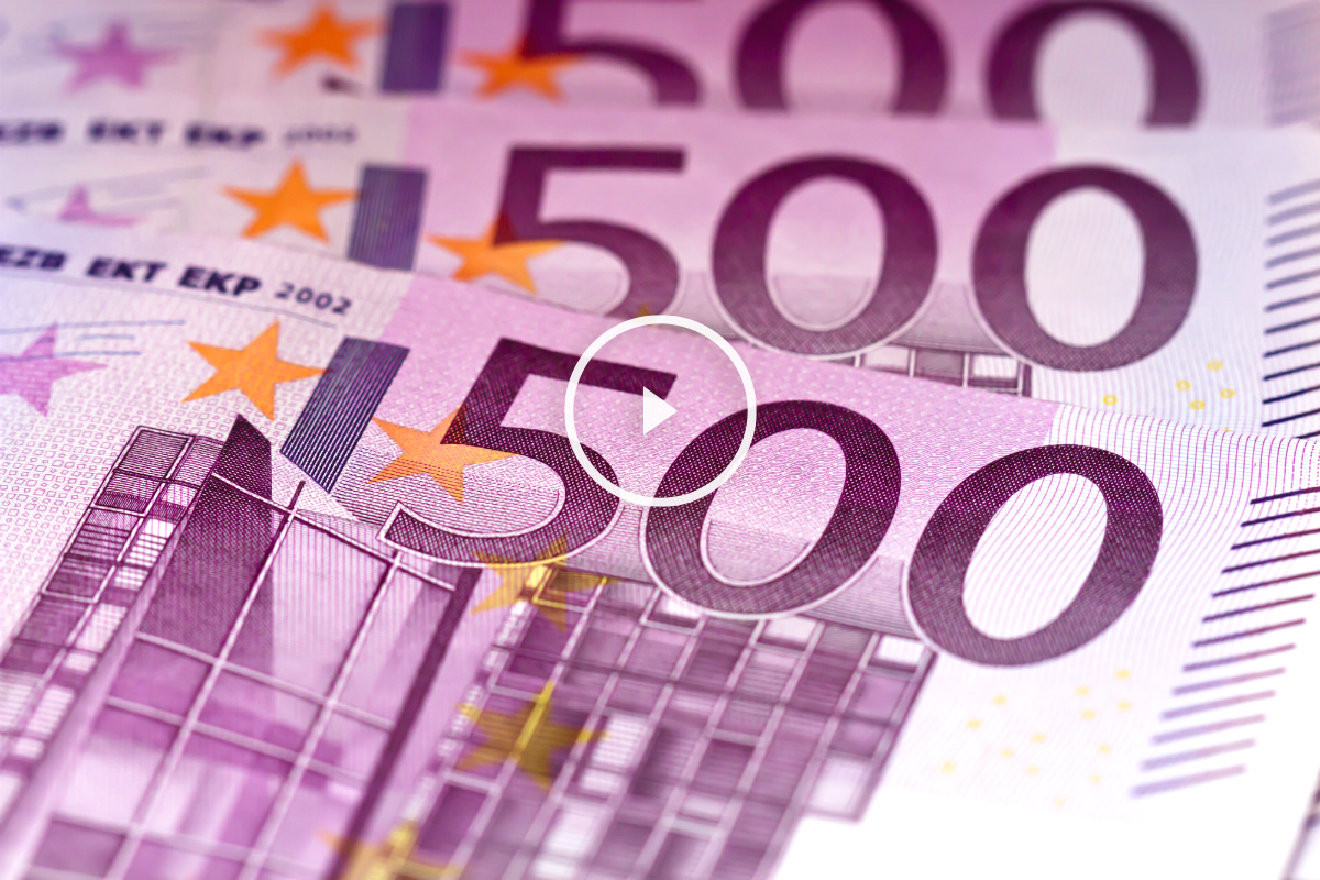 Billetes de 500 euros (Foto: GETTY/ISTOCK).
