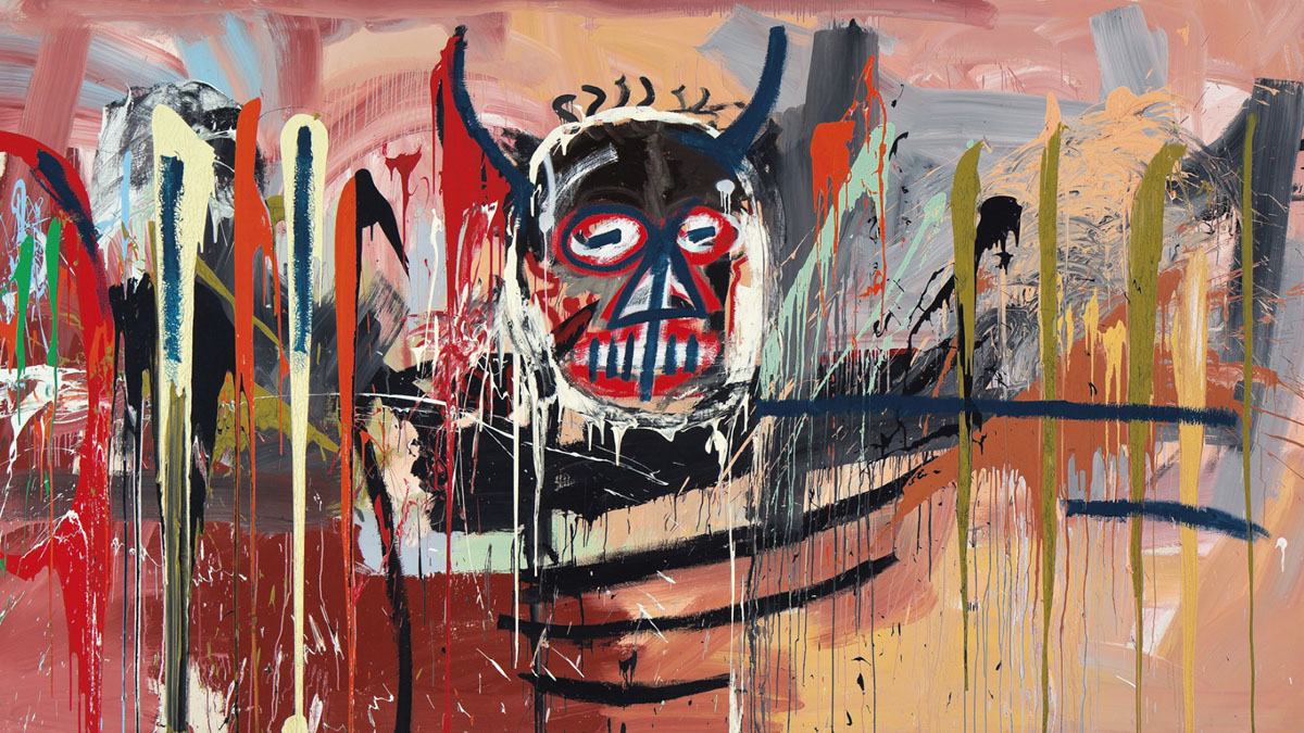 Obra de Jean-Michel Basquiat subastada este martes. (Foto: Christies)