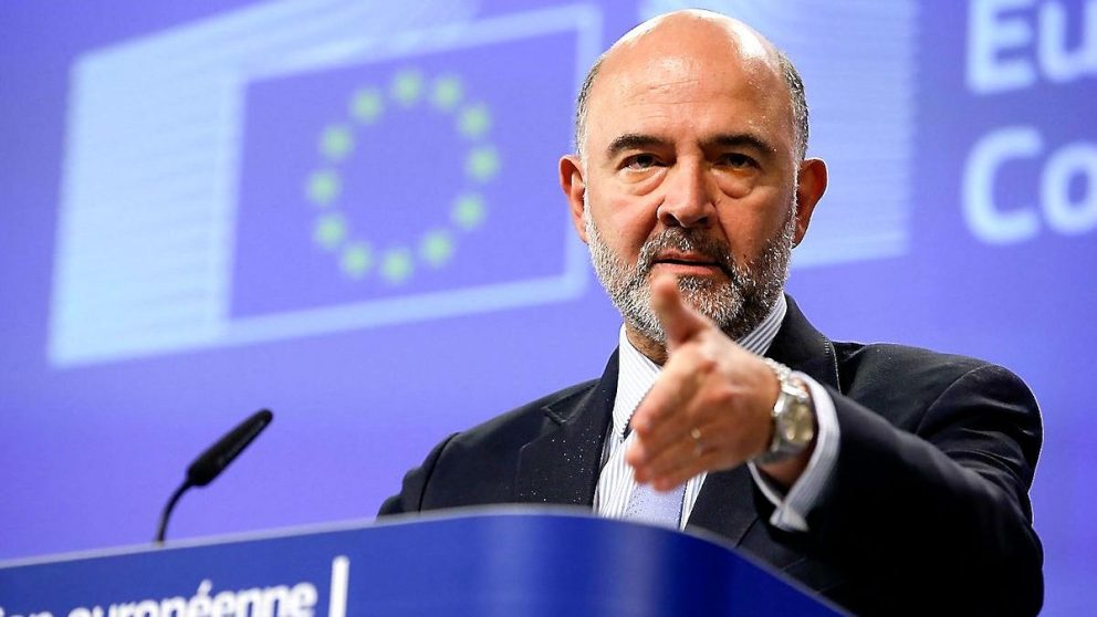 El comisario de Asuntos Económicos y Financieros de la UE, Pierre Moscovici.