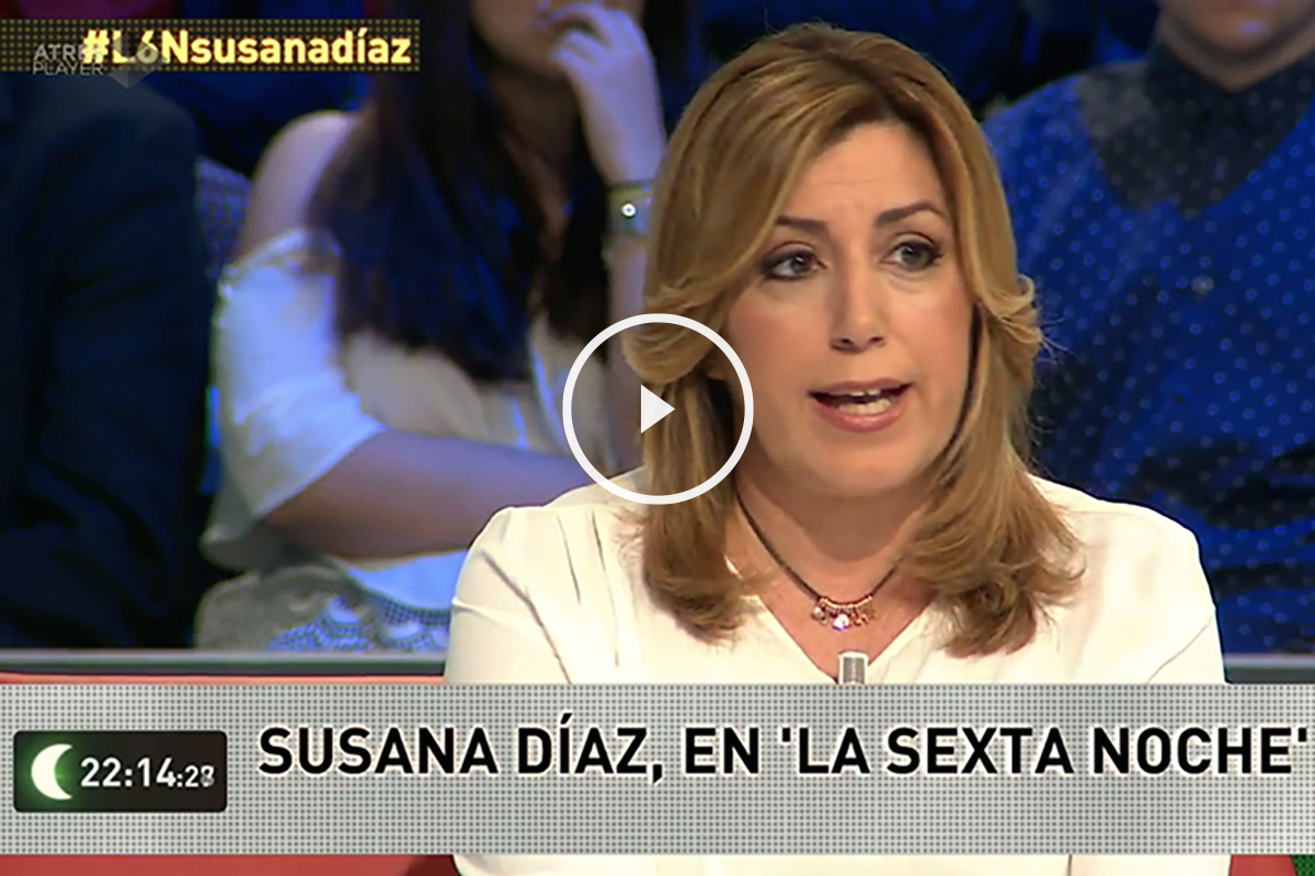 Susana Díaz en La Sexta Noche