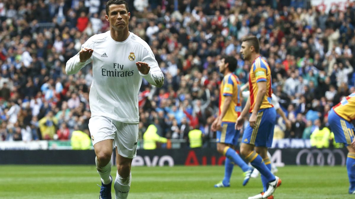 Cristiano Ronaldo celebra el 1-0. (Reuters)