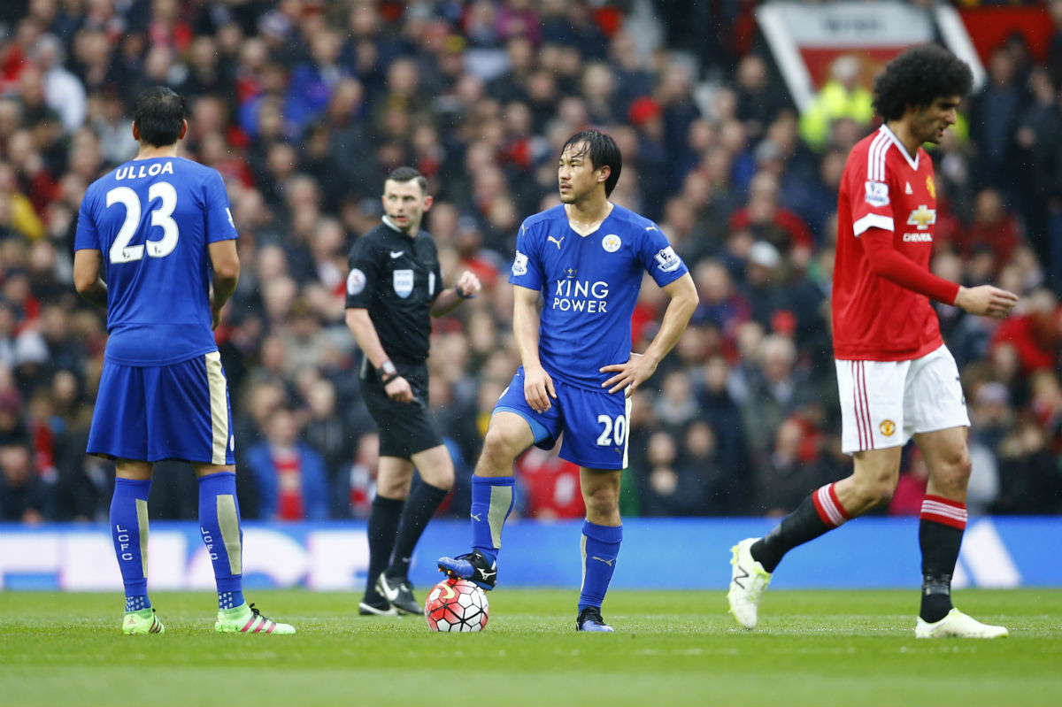 El Leicester sólo pudo empatar en Old Trafford.