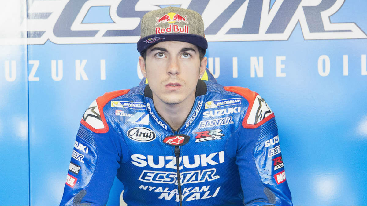 Maverick Viñales, en el Gran Premio de Francia. (Getty)