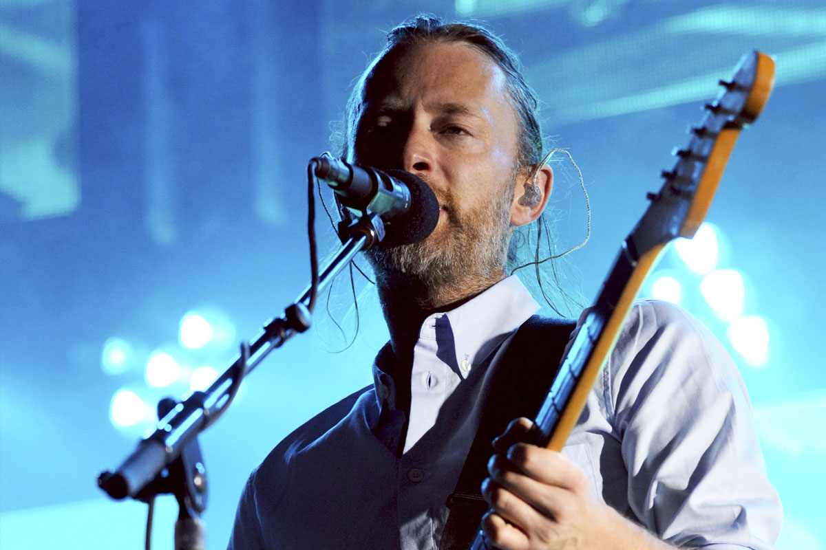 Thom Yorke, líder de Radiohead. (Foto: AFP)