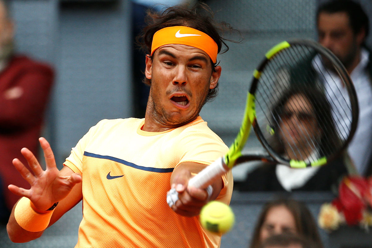 Rafa Nadal, eliminado del Mutua Madrid Open tras perder con Murray. (Reuters)