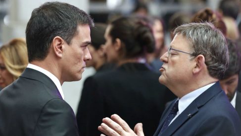 Pedro Sánchez y Ximo Puig en una imagen de archivo.