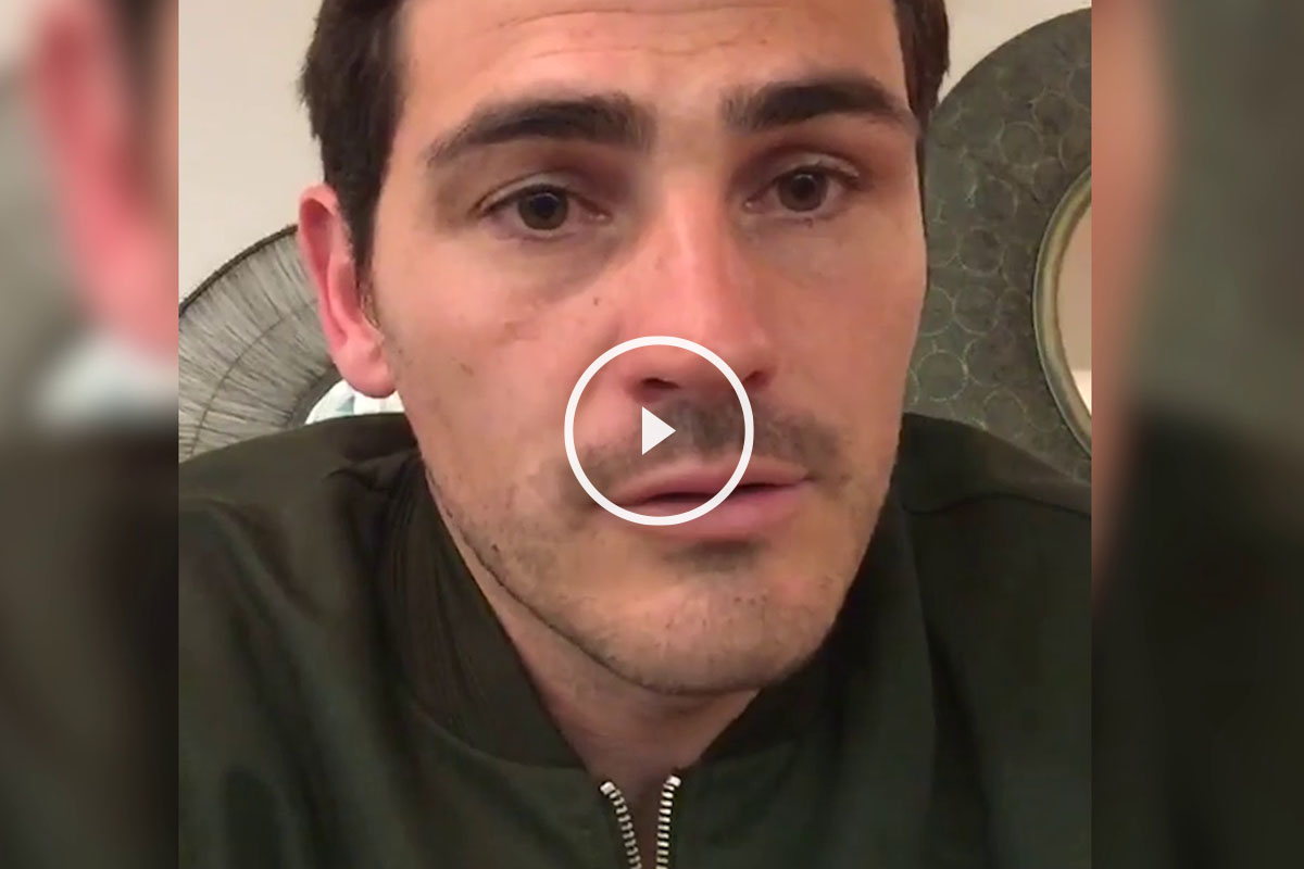 Casillas charló con sus seguidores en Facebook.