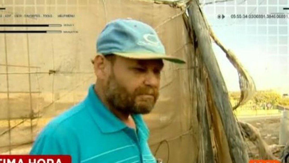 El hombre imputado por la desaparición de Yeremi Vargas declaró a Espejo Público, de Antena 3, durante la investigación.