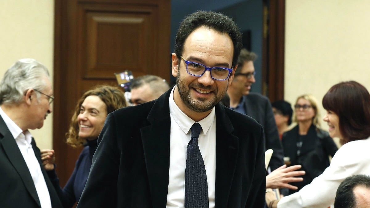 El portavoz socialista en el Congreso, Antonio Hernando (Foto: Efe)